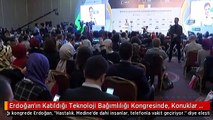 Erdoğan'ın Katıldığı Teknoloji Bağımlılığı Kongresinde, Konuklar Cep Telefonlarıyla İlgilendi