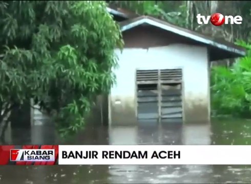 Banjir Setinggi 1 Meter di Aceh, Transportasi Lumpuh Total