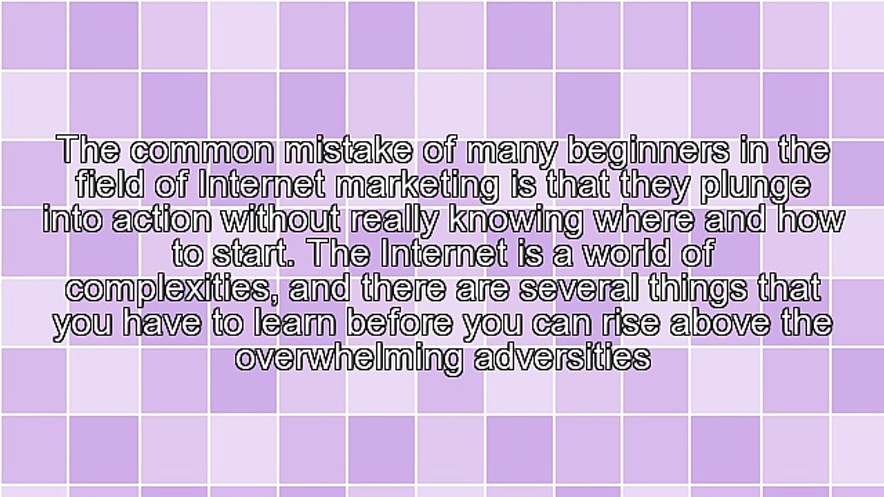 Internet Marketing - Helpful Tips