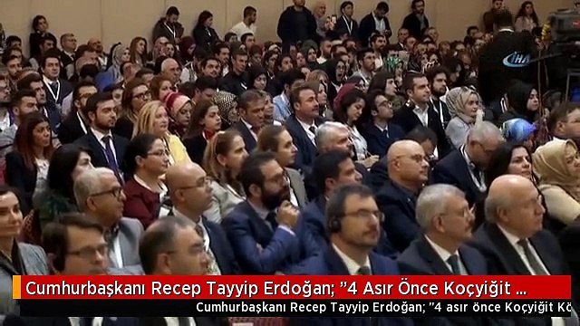 Cumhurbaşkanı Recep Tayyip Erdoğan: 4 Asır Önce Koçyiğit Köroğlu Tüfek İcat Oldu Mertlik Bozuldu...