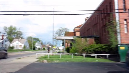 WEST SIDE DETROIT AREA GUY RIDES BIKE SITTING BACKWARDS