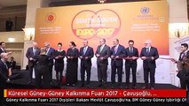 Küresel Güney-Güney Kalkınma Fuarı 2017 - Çavuşoğlu, Stantları Gezdi