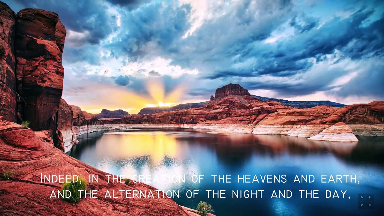 The creation of the heavens and earth .... La création des cieux et de la terre