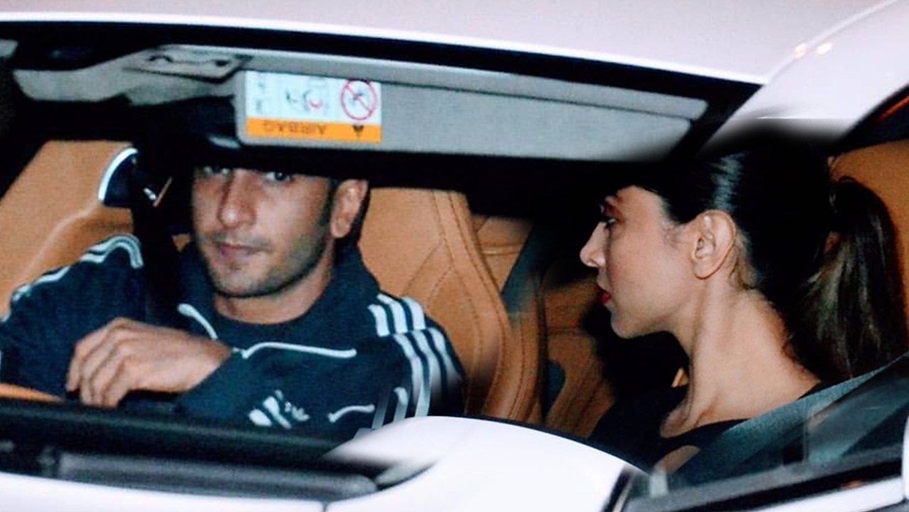 Deepika Padukone Ranveer Singh On A Dinner Date | Padmavati Controversy