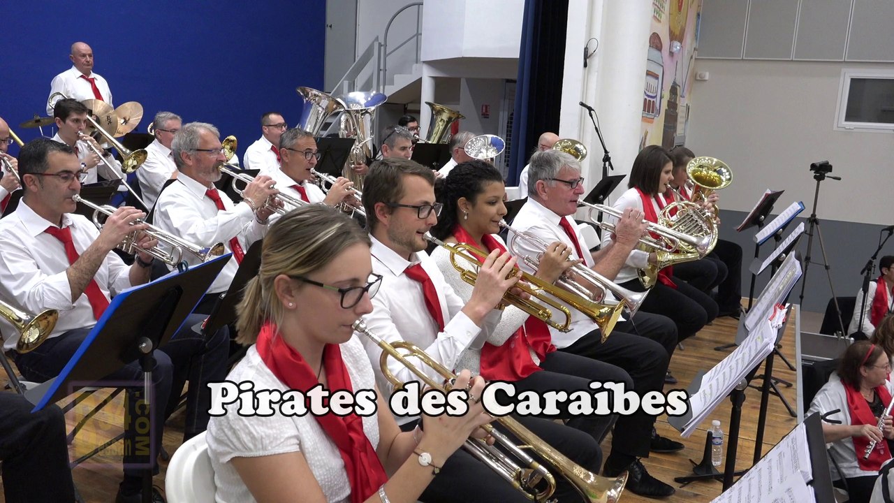 Pirates des Caraïbes par La Lyre Biterroise en Concert à Bessan