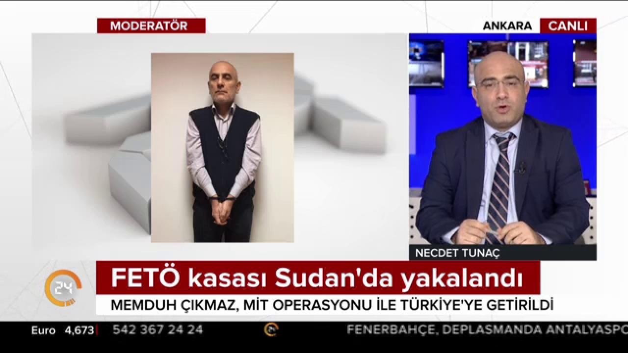 FETÖ kasası Sudan'da yakalandı