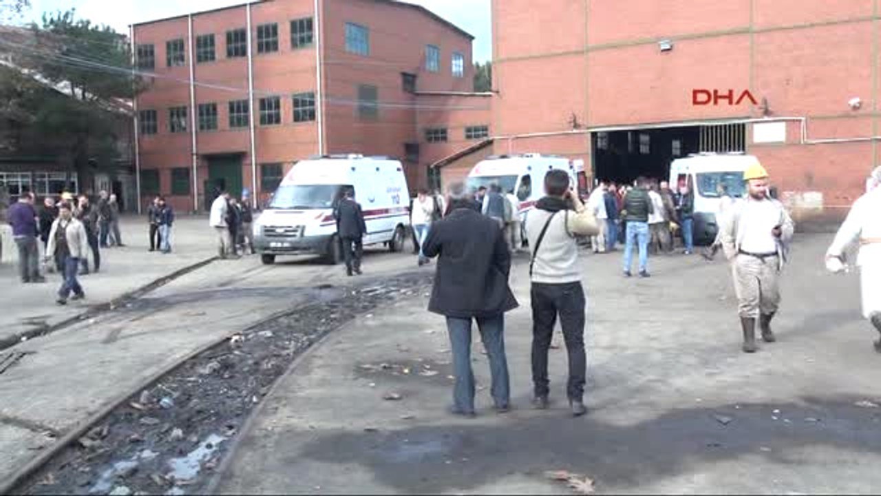 Zonguldak'ta Maden Ocağında Göçük 1 İşçi Kurtarıldı, 2 İşçi Göçük Altında