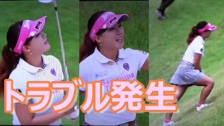 【香妻琴乃】日本一アゴの高いバンカーで大叩き☆ブチギレ顔は必見☆