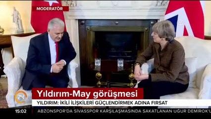 Başbakan Yıldırım Londra'da