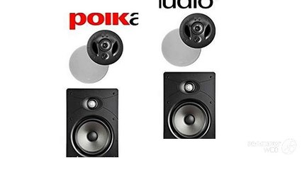 In- wall and in-ceiling speaker systems