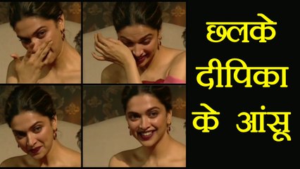 Deepika Padukone CRIES in Shahrukh Khan's show; Here's why | FilmiBeat
