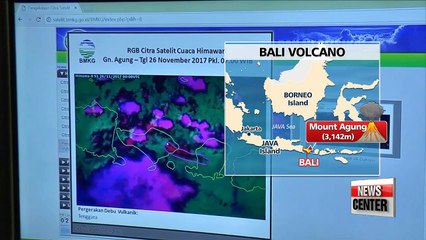 Download Video: Mount Agung in Bali erupts, thousands evacuated