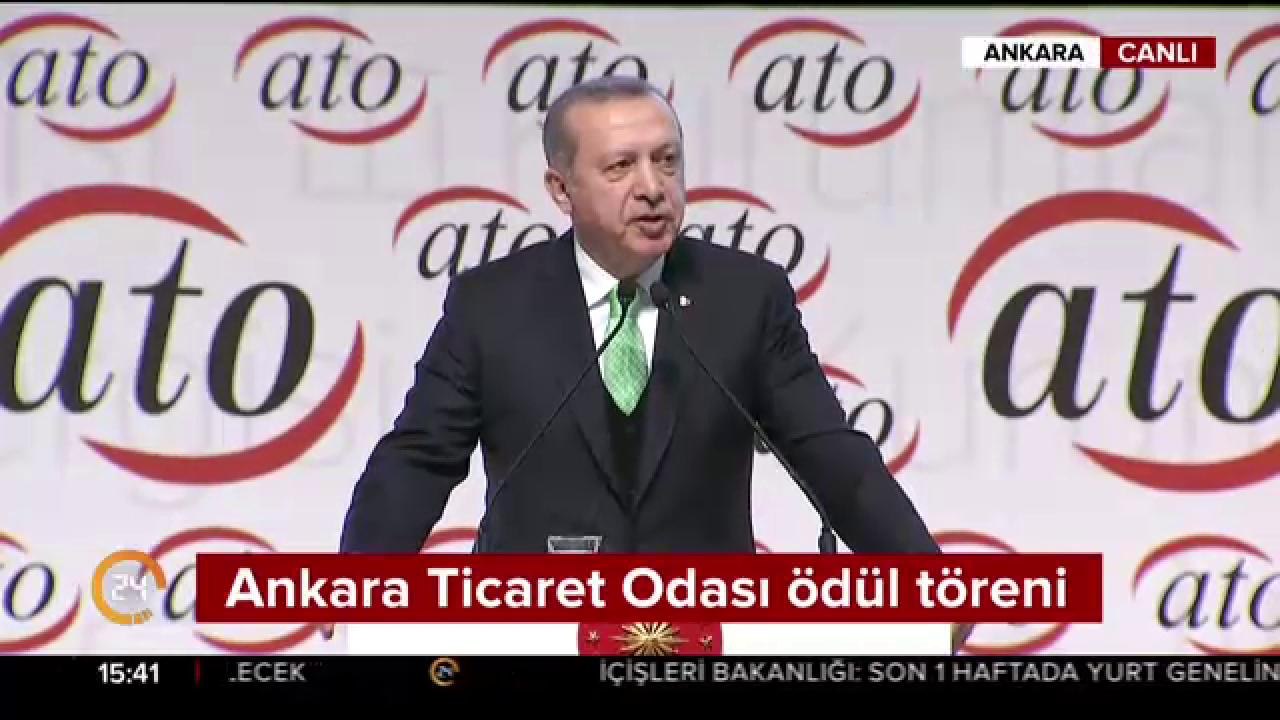 Ankara Ticaret Odası ödül tören