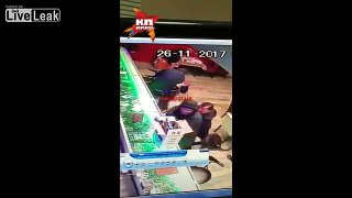 Video of a triple murder in the bar