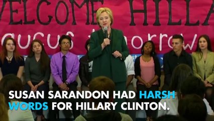 Susan Sarandon: US 'would be at war' if Clinton won