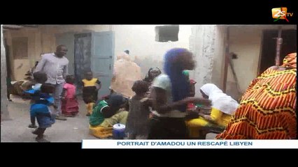 PORTTRAIT D'AMADOU DABO, UN RESCAPÉ LIBYEN