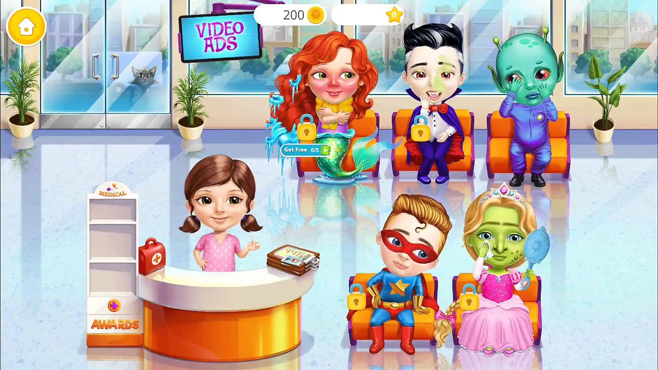 Best android games | Fun Superhero Hospital Doctor - Gameplay doctor | Fun Kids Games