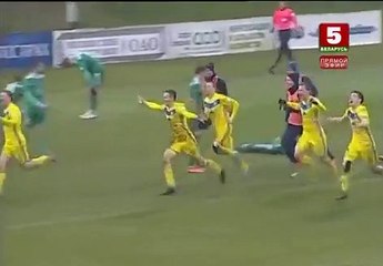 BATE Borisov, 90+5. dakikada gelen golle şampiyon oldu!