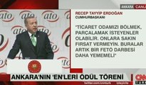 Erdoğan'da ATO üyelerine: Sizi bölmek ve parçalamak isteyenler olabilir