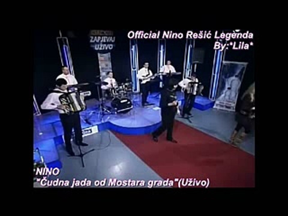 NINO REŠIĆ- ČUDNA JADA OD MOSTARA GRADA(UŽIVO)