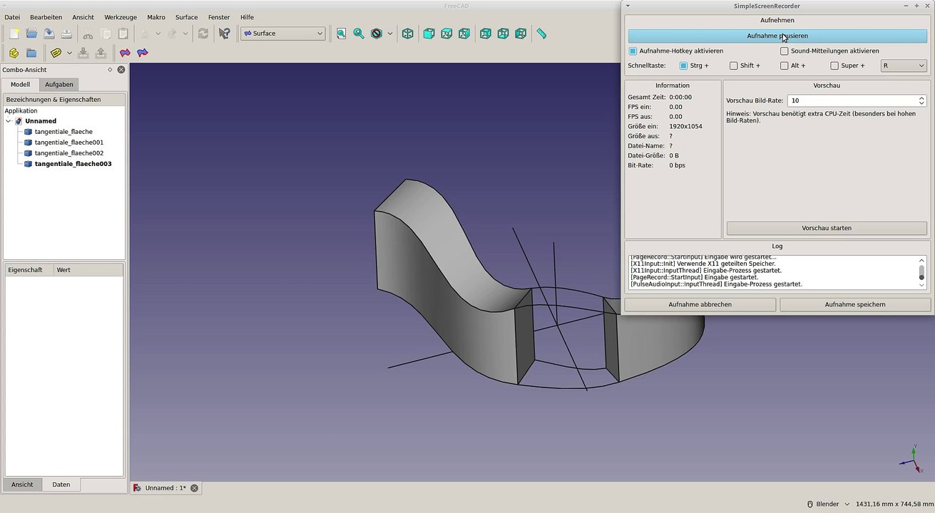 Freecad 0.17 tangentiale_kurven_curves-workbench