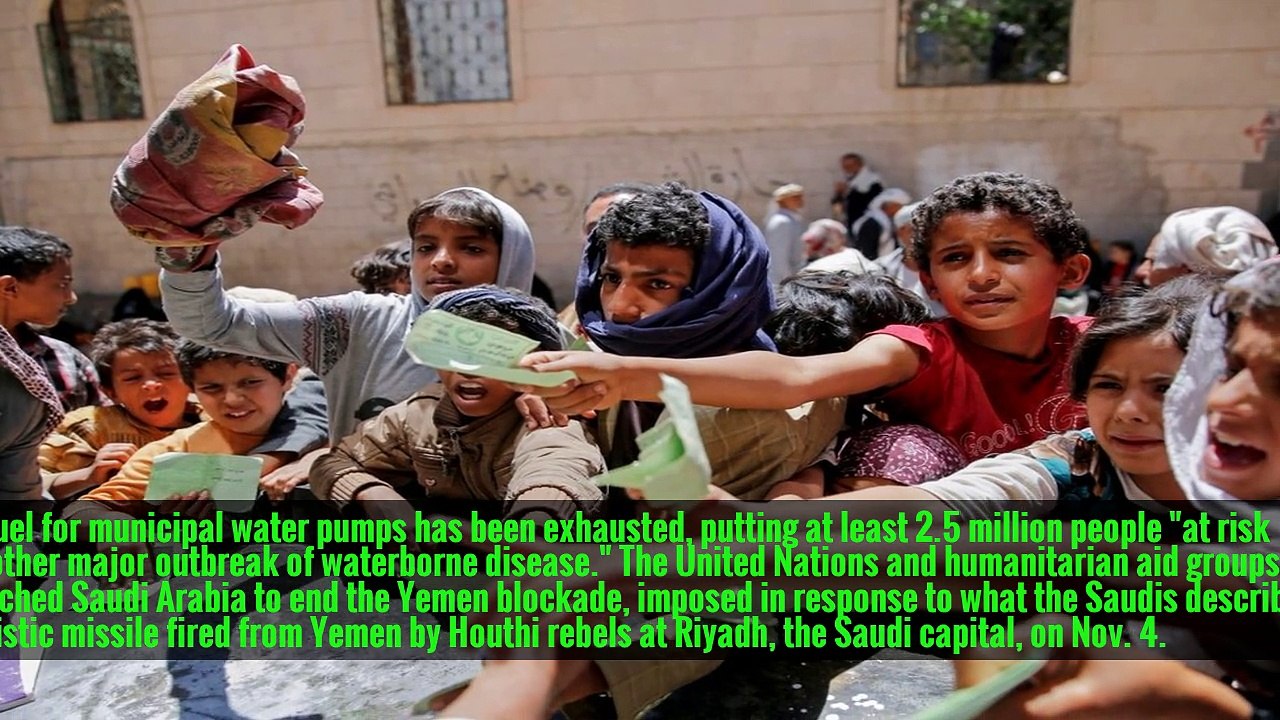 U.S. Agency Foresees Severe Famine in Yemen Under Saudi Blockade