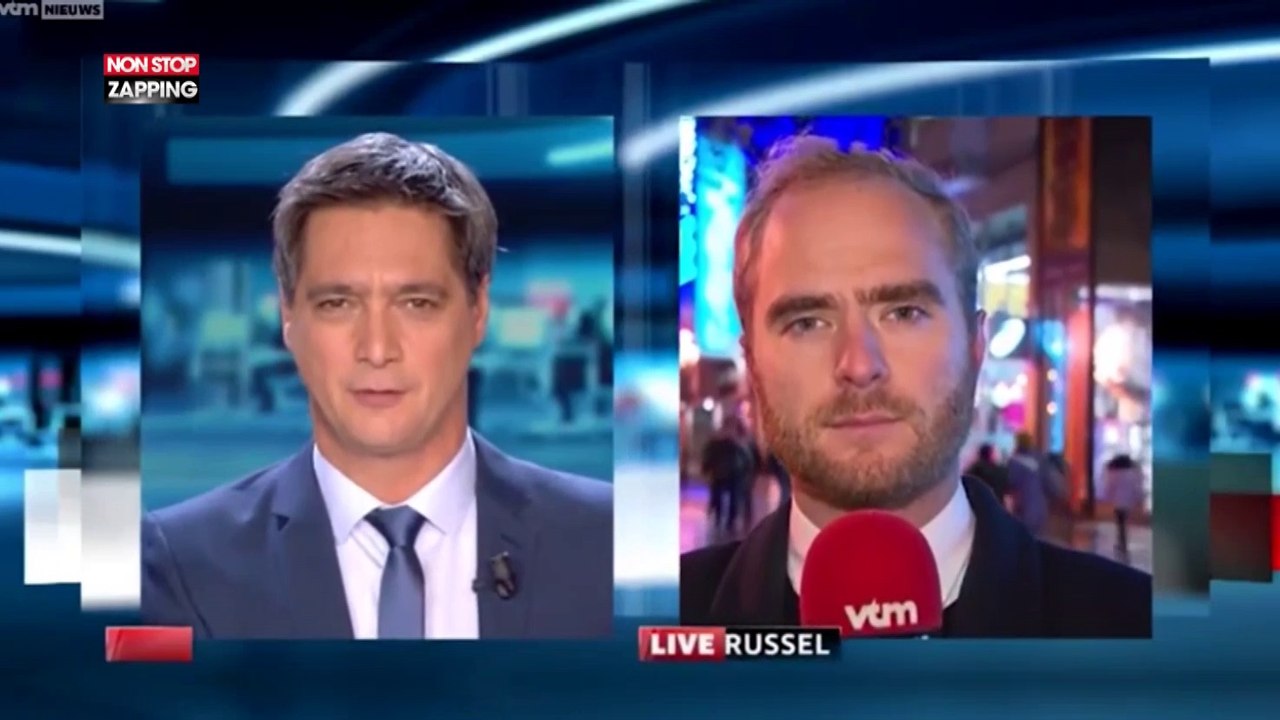 Bruxelles : Un journaliste se fait violenter par des jeunes en plein direct (Vidéo)