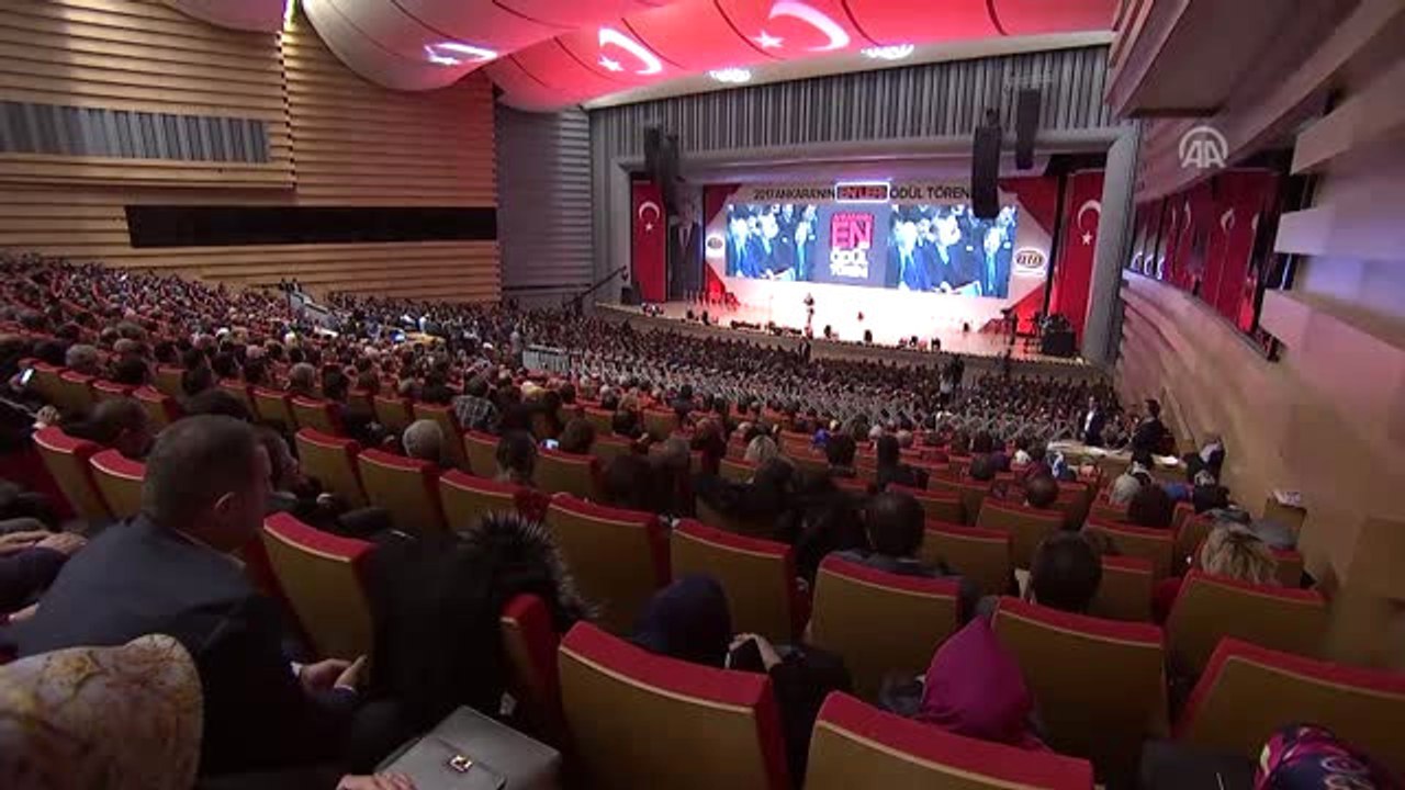 TOBB Başkanı Hisarcıklıoğlu - Ankara'nın 'En'leri Ödül Töreni