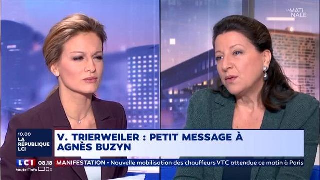 La réponse cinglante d'Agnès Buzyn à Valérie Trierweiler