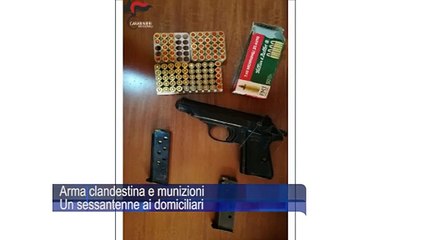 Arma clandestina e munizioni