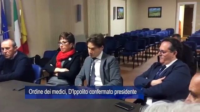Ordine dei medici eletto il nuovo presidente