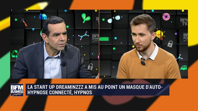 Hello startup : Dreaminzzz, la startup qui a mis au point un masque d'auto-hypnose connecté : Hypnos - 24/11