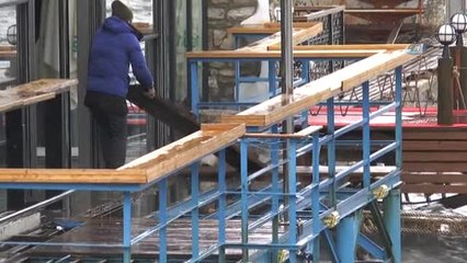 Bodrum'da Fırtına ve Yağış