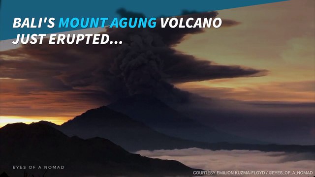 Bali volcano shuts down airport, thousands stranded