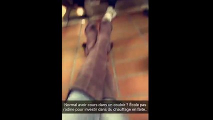 Les élèves protestent contre les classes trop froides