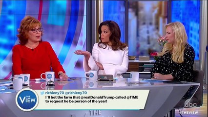 'THEY DON'T CALL YOU!': Whoopi Goldberg tears Trump on how the Time Magazine 'Person of the Year' actually works