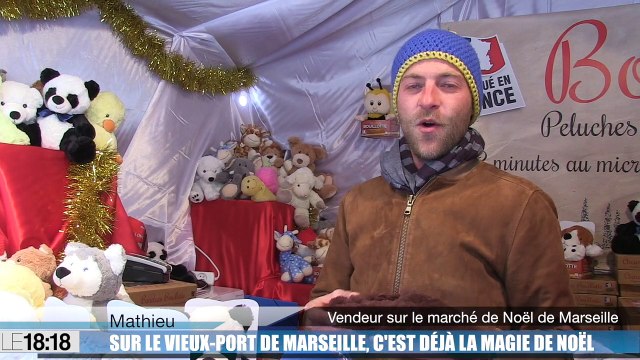 Le 18:18 - Marseille : plongez dans la féérie du marché de Noël sur le Vieux-Port