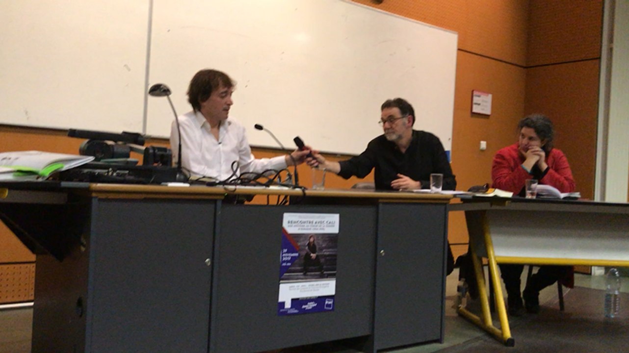 Le chanteur Cali à la fac pour évoquer son grand-père héros des brigades internationales