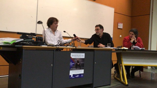 Le chanteur Cali à la fac pour évoquer son grand-père héros des brigades internationales