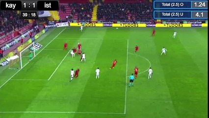 Kayserispor 1 - 1 Basaksehir #SofaScore #KAY #IBA