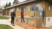 Landslide Threatening Homes in Utah