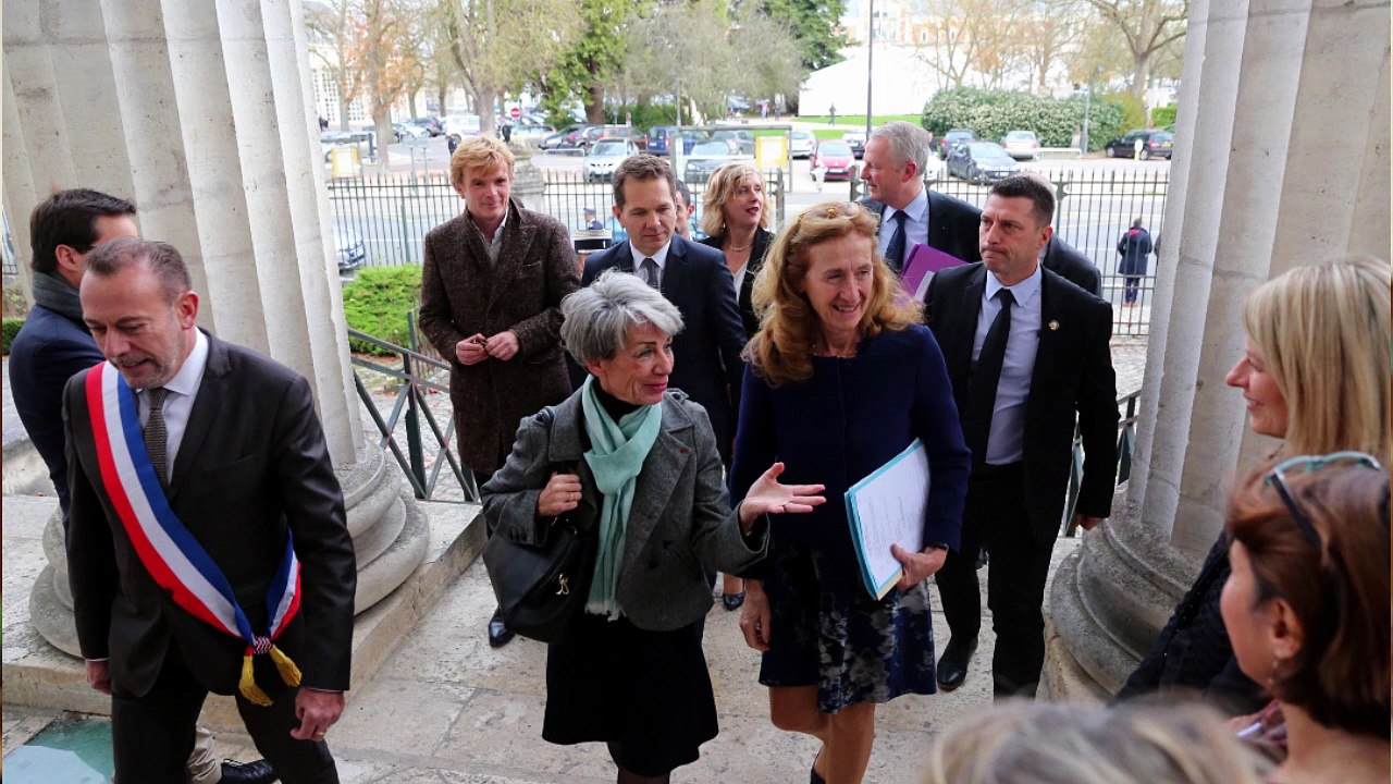 VIDEO La ministre de la Justice au tribunal de Blois