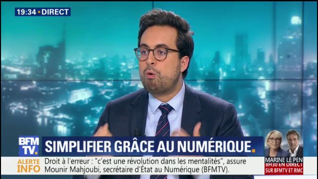 Le secrétaire d'Etat Mounir Mahjoubi veut donner à chaque Français l'indépendance vis-à-vis du numérique