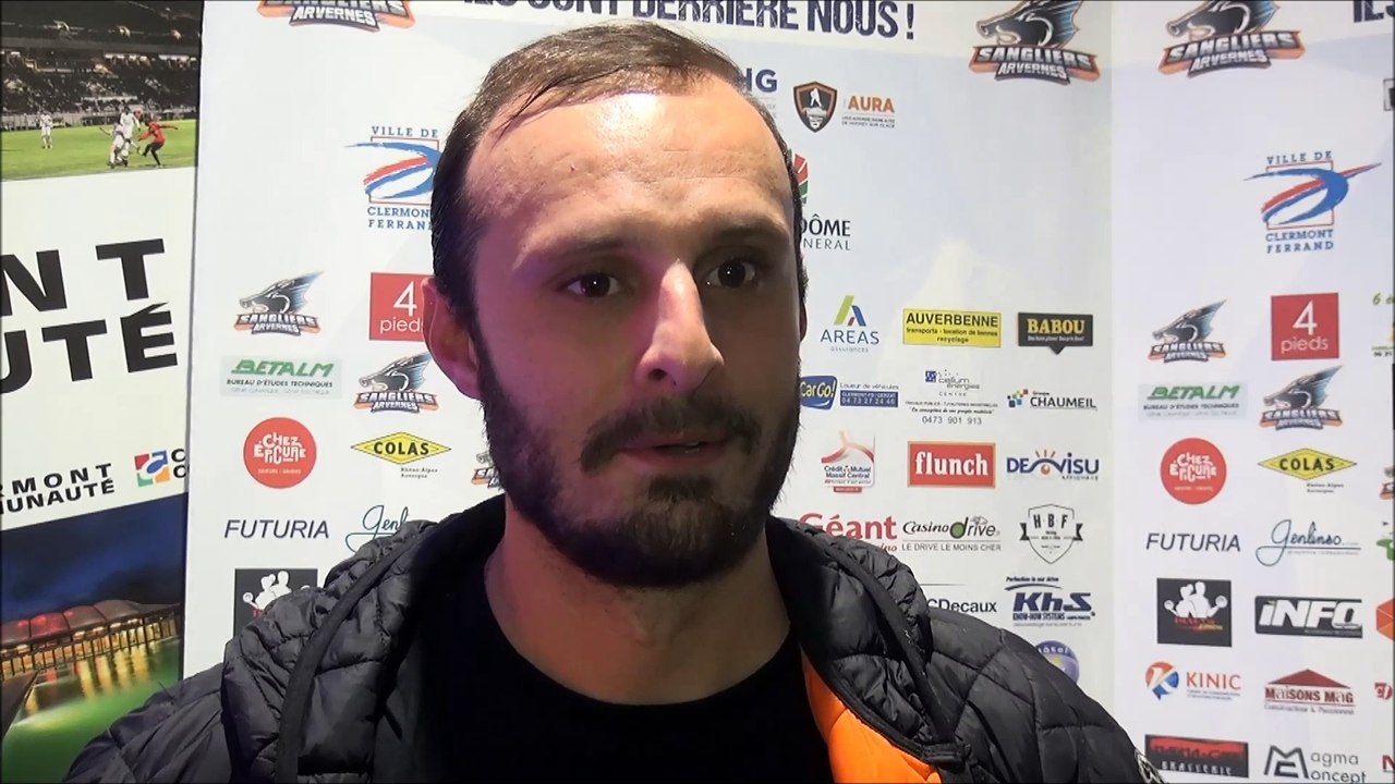 Hockey sur glace 2017-11-25 D2 Interview Bastien Sangiorgio - Entraineur des Lynx