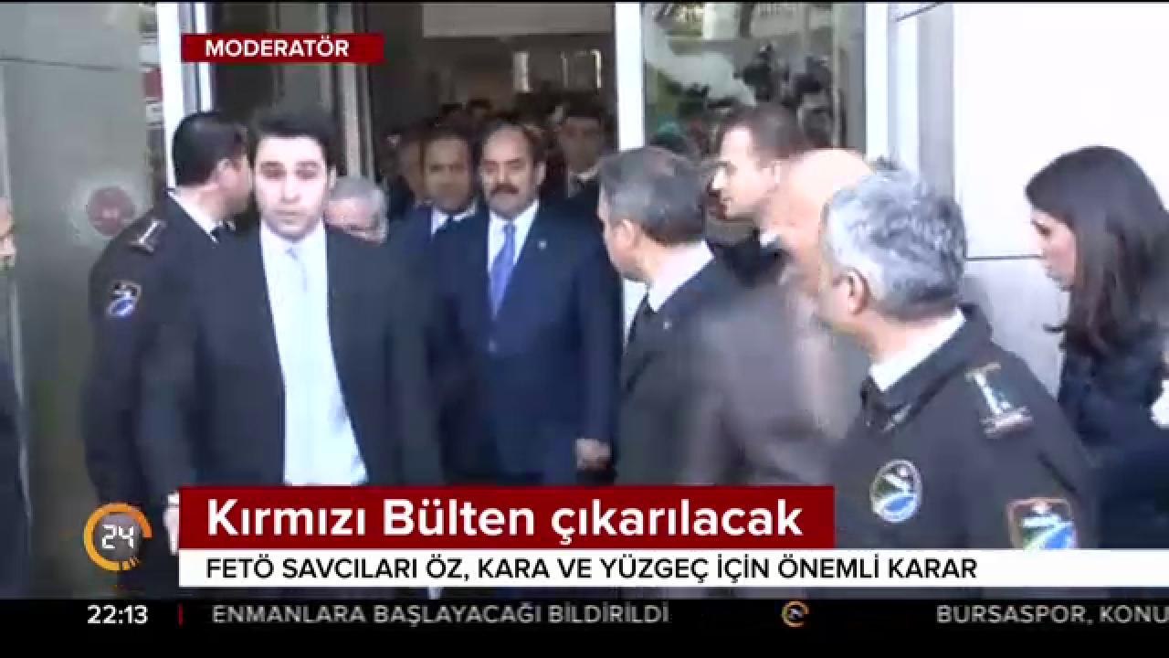 Kırmızı bülten çıkarılacak