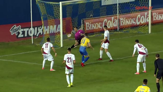 12η Παναιτωλικός-ΑΕΛ 3-1 2017-18 Τα γκολ (Novasports)