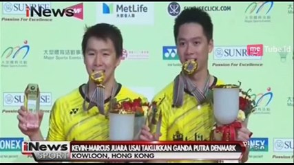 Kevin/Marcus Juara Hong Kong Open Superseries 2017