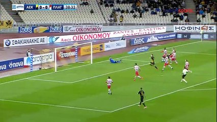 AEK Athens FC 3-0 Platanias FC - Full Highlights 27.11.2017