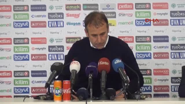 Kayserispor - Medipol Başakşehir Maçının Ardından