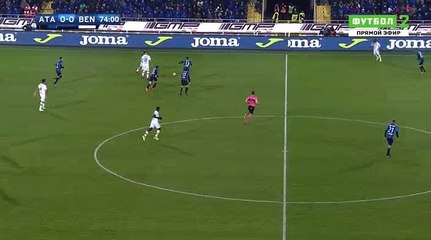 Bryan Cristante  Goal HD - Atalanta	1-0	Benevento 27.11.2017